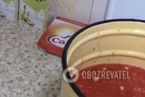 Салат с фасолью и помидорами - Шаг 3 Салат с фасолью и помидорами - Шаг 3