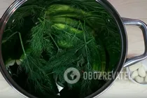 Малосольні огірки з кропом та часником - Крок 3 Малосольні огірки з кропом та часником - Крок 3