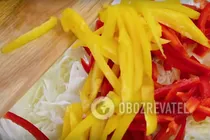 Швидка маринована капуста - Крок 4 Швидка маринована капуста - Крок 4
