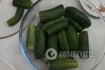 Малосольные огурцы на минералке - Шаг 7 Малосольные огурцы на минералке - Шаг 7