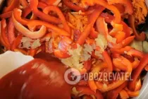 Салат из баклажанов с томатной пастой - Шаг 4 Салат из баклажанов с томатной пастой - Шаг 4