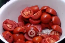 Салат із помідорів і цибулі - Крок 4 Салат із помідорів і цибулі - Крок 4