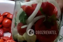 Салат із помідорів і цибулі - Крок 5 Салат із помідорів і цибулі - Крок 5