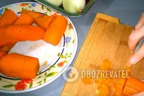 Овочевий салат з опеньками - Крок 3 Овочевий салат з опеньками - Крок 3
