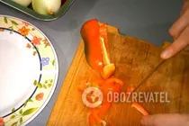 Овочевий салат з опеньками - Крок 4 Овочевий салат з опеньками - Крок 4