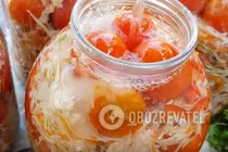 Салат из целых помидоров - Шаг 7 Салат из целых помидоров - Шаг 7