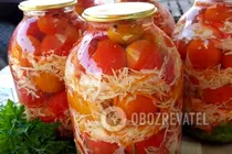 Салат из целых помидоров - Шаг 8 Салат из целых помидоров - Шаг 8