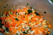 Овочевий салат з опеньками - Крок 6 Овочевий салат з опеньками - Крок 6