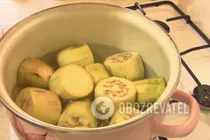 Маринованные баклажаны с овощами и маслом - Шаг 2 Маринованные баклажаны с овощами и маслом - Шаг 2