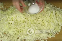 Квашена капуста з морквою на зиму - Крок 3 Квашена капуста з морквою на зиму - Крок 3