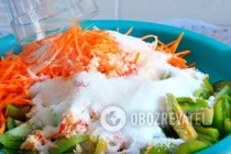 Овощной салат с горчицей - Шаг 3 Овощной салат с горчицей - Шаг 3