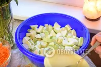 Салат з кабачків і баклажанів - Крок 3 Салат з кабачків і баклажанів - Крок 3