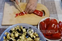 Салат с фасолью и томатами - Шаг 4 Салат с фасолью и томатами - Шаг 4