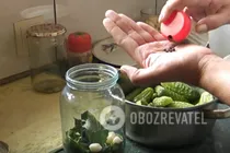 Хрустящие маринованные огурцы - Шаг 4 Хрустящие маринованные огурцы - Шаг 4