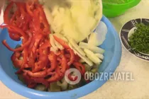 Маринованные баклажаны с овощами и маслом - Шаг 5 Маринованные баклажаны с овощами и маслом - Шаг 5