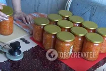 Салат с рисом и перетертыми томатами - Шаг 7 Салат с рисом и перетертыми томатами - Шаг 7