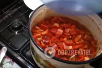 Салат с фасолью и томатами - Шаг 6 Салат с фасолью и томатами - Шаг 6