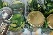 Мариновані корнішони - Крок 6 Мариновані корнішони - Крок 6