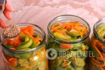 Овощной салат с горчицей - Шаг 7 Овощной салат с горчицей - Шаг 7