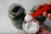 Мариновані огірки з лимонною кислотою - Крок 8 Мариновані огірки з лимонною кислотою - Крок 8