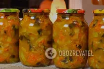 Салат з кабачків і баклажанів - Крок 9 Салат з кабачків і баклажанів - Крок 9