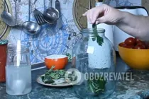 Квашеные помидоры без стерилизации - Шаг 3 Квашеные помидоры без стерилизации - Шаг 3