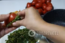 Квашені помідори з болгарським перцем - Крок 6 Квашені помідори з болгарським перцем - Крок 6