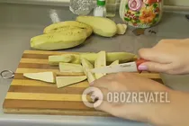 Мариновані баклажани в маринаді - Крок 1 Мариновані баклажани в маринаді - Крок 1