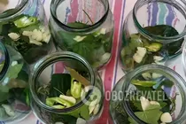 Мариновані огірки з коріандром - Крок 4 Мариновані огірки з коріандром - Крок 4