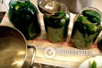 Маринованные огурцы с сахаром - Шаг 6 Маринованные огурцы с сахаром - Шаг 6