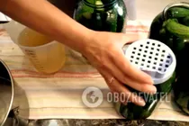 Маринованные огурцы с сахаром - Шаг 7 Маринованные огурцы с сахаром - Шаг 7