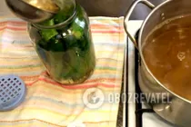 Маринованные огурцы с сахаром - Шаг 9 Маринованные огурцы с сахаром - Шаг 9