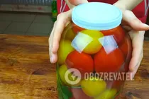 Квашеные помидоры с зеленью - Шаг 9 Квашеные помидоры с зеленью - Шаг 9