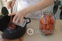 Маринованные помидоры с горчицей - Шаг 9 Маринованные помидоры с горчицей - Шаг 9