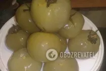 Зеленые квашеные помидоры - Шаг 8 Зеленые квашеные помидоры - Шаг 8