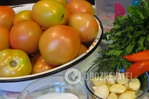 Фаршировані квашені помідори - Крок 1 Фаршировані квашені помідори - Крок 1