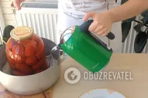 Маринованные помидоры с горчицей - Шаг 11 Маринованные помидоры с горчицей - Шаг 11