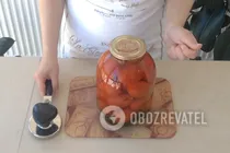 Маринованные помидоры с горчицей - Шаг 13 Маринованные помидоры с горчицей - Шаг 13