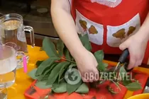 Квашеные помидоры с листьями ореха - Шаг 2 Квашеные помидоры с листьями ореха - Шаг 2