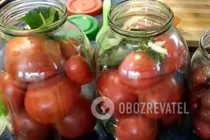 Квашені помідори з коріандром - Крок 3 Квашені помідори з коріандром - Крок 3