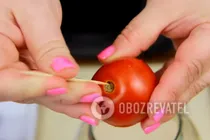 Маринованные помидоры с луком - Шаг 3 Маринованные помидоры с луком - Шаг 3