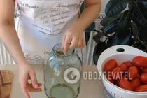 Маринованные помидоры с горчицей - Шаг 2 Маринованные помидоры с горчицей - Шаг 2