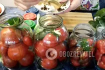 Квашені помідори з коріандром - Крок 4 Квашені помідори з коріандром - Крок 4