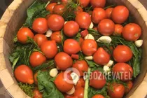 Бочковые квашеные помидоры - Шаг 5 Бочковые квашеные помидоры - Шаг 5