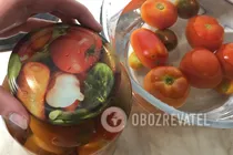 Быстрые маринованные помидоры - Шаг 4 Быстрые маринованные помидоры - Шаг 4