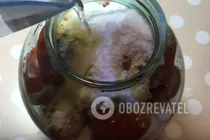 Квашені помідори з гірчицею і перцем - Крок 6 Квашені помідори з гірчицею і перцем - Крок 6