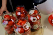 Маринованные помидоры с луком - Шаг 6 Маринованные помидоры с луком - Шаг 6