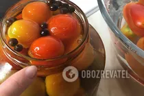 Быстрые маринованные помидоры - Шаг 7 Быстрые маринованные помидоры - Шаг 7