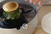 Мариновані огірки в медовому маринаді - Крок 10 Мариновані огірки в медовому маринаді - Крок 10