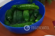 Маринованные огурцы "5 минут" - Шаг 1 Маринованные огурцы "5 минут" - Шаг 1